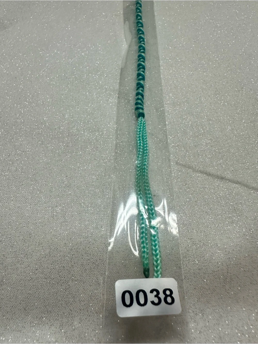 Kids Teal Braided Friendship Bracelet - Brand
